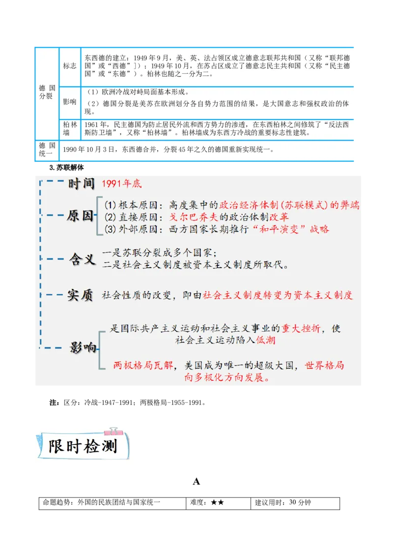 热点08从&ldquo;全面建设社会主义现代化新西藏&rdquo;谈民族团结与国家统一（原卷版）_8历史中考复习_2023年中考复习资料_专项复习_冲刺中考2023年历史时事热点抢分集训+重难点抢分攻略