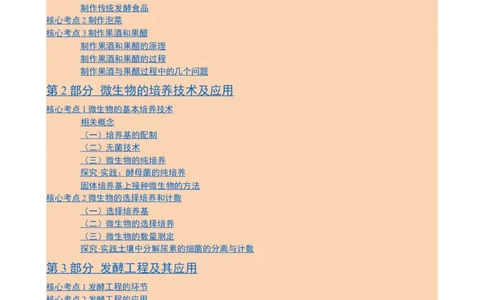 解密17发酵工程（讲义）（学生版）_通用版（老高考）复习资料_2023年复习资料_二轮复习_高频考点解密2023年高考生物二轮复习讲义+分层训练（全国通用）