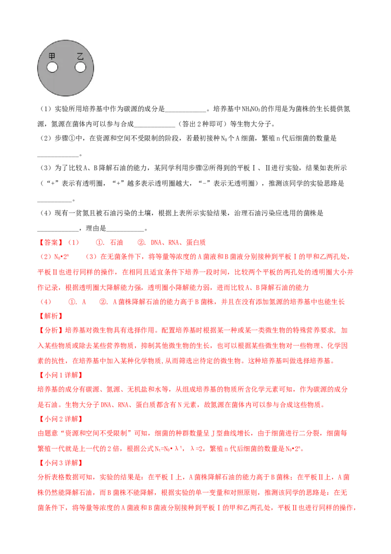 解密17发酵工程（讲义）（教师版）_新高考复习资料_2023年新高考复习资料_二轮复习_高频考点解密2023年高考生物二轮复习讲义+分层训练（全国通用）288808838