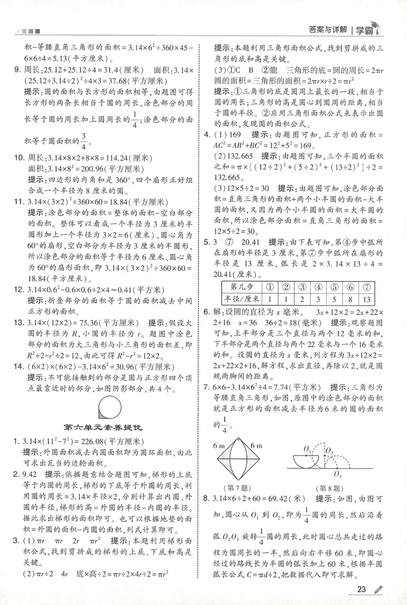 答案SJ数学5下_2026春季学期_26春五星学霸_数学《五星学霸》苏教26春_26春《五星学霸》数学苏教5下