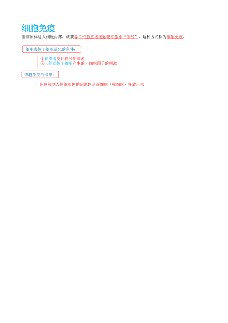 解密13免疫调节（讲义)（教师版）_新高考复习资料_2023年新高考复习资料_二轮复习_高频考点解密2023年高考生物二轮复习讲义+分层训练（全国通用）288808838