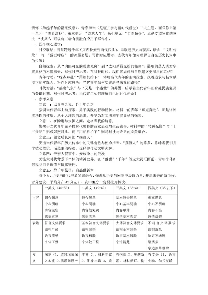 辽宁省辽南协作体2025-2026学年高一上学期期末语文试卷答案_2026年01月高一试卷_260122辽宁省辽南协作体2025-2026学年高一上学期期末