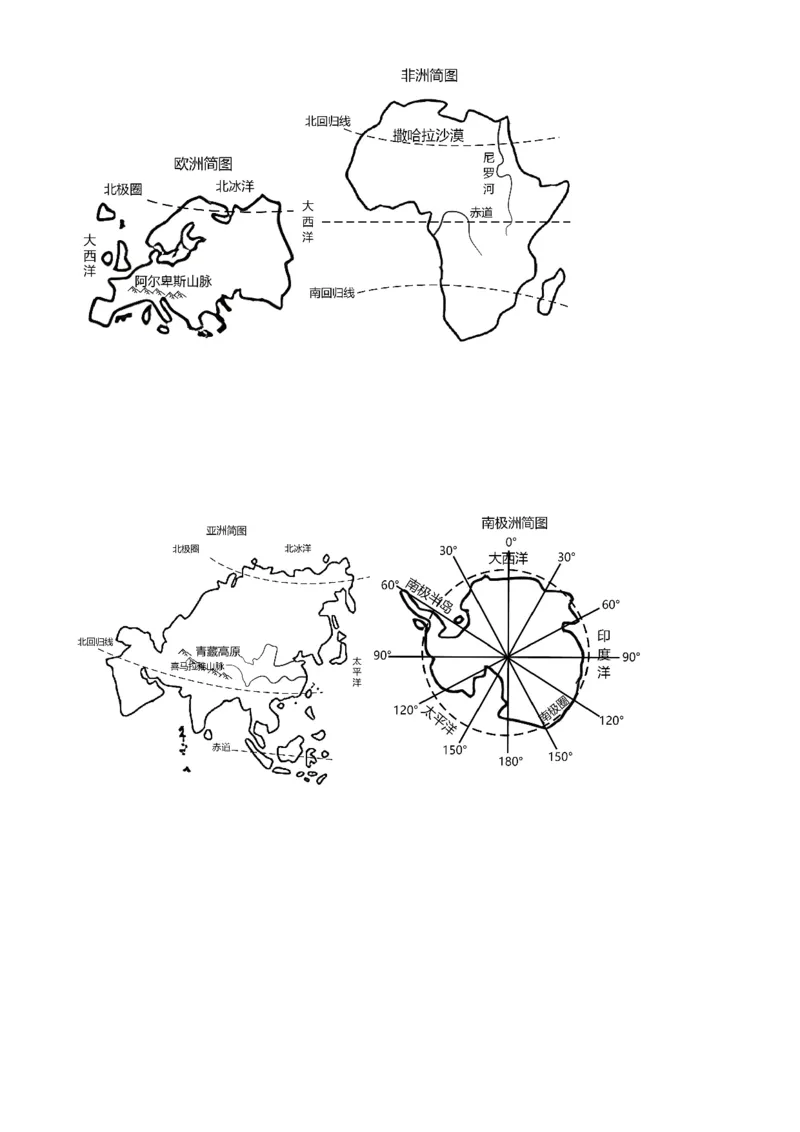精品解析：2022年上海市七年级学年水平测试（解析版）_7地理中考复习_2025中考复习资料_中考真题（近三年）_2022年中考地理试卷104份_精品解析：2022年上海市中考地理真题