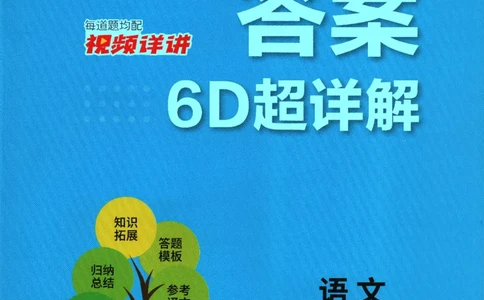 2026春《实验班提优训练》语文RJ3下答案6D超详解_2026春人教语文《实验班提优训练》_2026春《实验班提优训练》语文RJ3下
