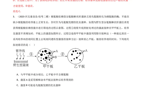 选择性必修3生物技术与工程测试卷（解析版）_新高考复习资料_2024年新高考复习资料_一轮复习资料_完备战2024年高考生物一轮复习考点帮（新高考）_选择性必修3