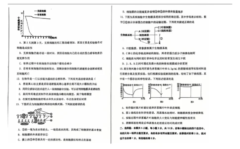 辽宁省七校协作体2025-2026学年高一上学期11月期中生物试题_2025年12月高一试卷_251203辽宁省七校协作体2025-2026学年高一上学期11月期中联考（全）
