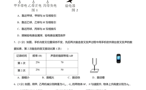 2024年广东省广州市增城区中考物理一模试卷-解析版_初中近3年全区全科一模真题_2024年广州初三一模各区全科真题卷（70份）_物理2024年广州中考一模