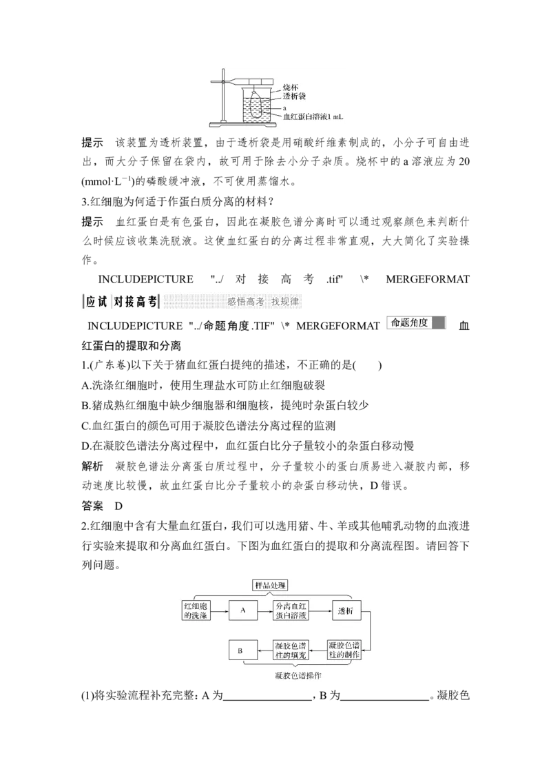 选修一第36讲_新高考复习资料_2022年新高考复习资料_2022年一轮复习最新版_1.2022年高考生物一轮复习全国通用版_2022年新高考生物一轮复习讲义（最新版）_赠送word习题库_选修1
