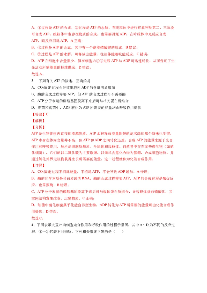 重难点06光合作用-2023年高考生物热点&middot;重点&middot;难点专练（全国通用）（解析版）_通用版（老高考）复习资料_2023年复习资料_专项复习