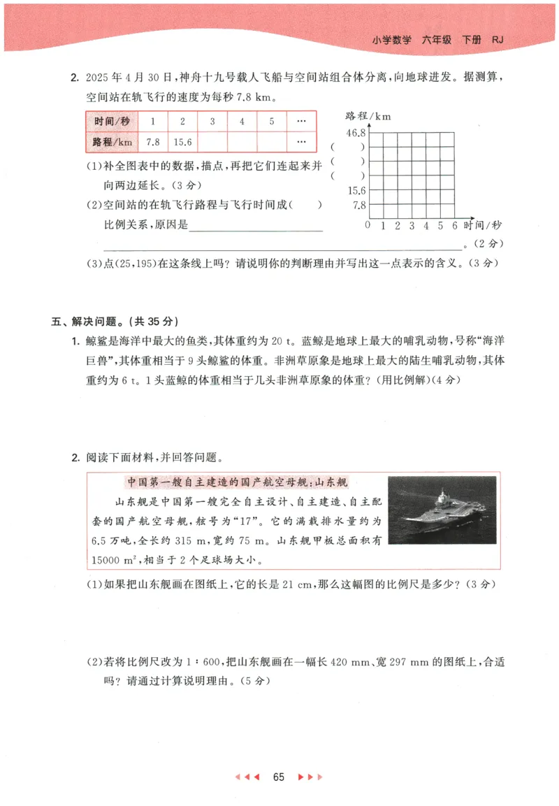 2026春《53天天练》数学RJ6下_2026春小学教辅大合集_7-26春《53天天练》系列_26春《53天天练》数学_26春人教版数学1-6年级下册《53天天练》_2026春《53天天练》数学RJ6下