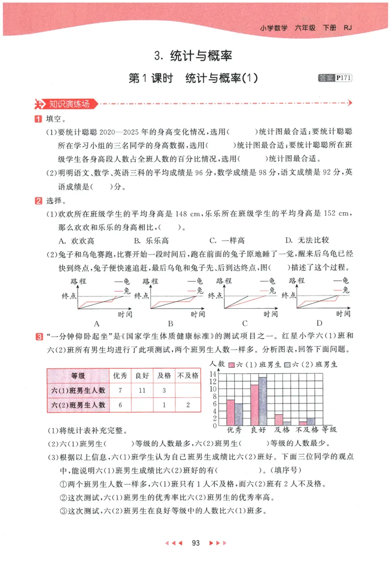 2026春《53天天练》数学RJ6下_2026春小学教辅大合集_7-26春《53天天练》系列_26春《53天天练》数学_26春人教版数学1-6年级下册《53天天练》_2026春《53天天练》数学RJ6下