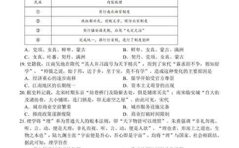 高一历史试卷_2025年12月高一试卷_251204浙江省金兰教育合作组织2025-2026学年高一上学期11月期中联考（全）