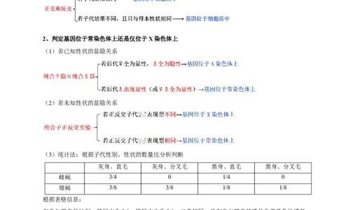 题型14基因定位（知识点归纳）（解析版）_新高考复习资料_2023年新高考复习资料_二轮复习_技巧点拨备战2023年高考生物二轮题型复习讲解286731240