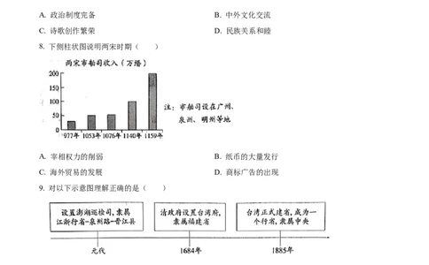 精品解析：2023年北京市中考历史真题（原卷版）_new_8历史中考复习_2025年中考复习资料_中考真题（近三年）_2023中考历史真题