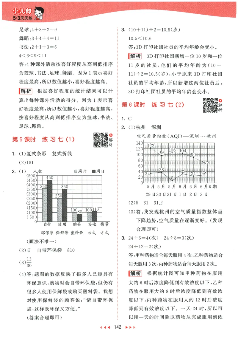 2026春《53天天练》数学BSD5下参考答案_2026春小学教辅大合集_7-26春《53天天练》系列_26春《53天天练》数学_26春北师大版数学1-6年级下册《53天天练》_2026春《53天天练》数学BSD5下