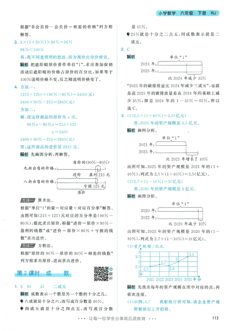 2026春《53天天练》数学RJ6下参考答案_2026春小学教辅大合集_7-26春《53天天练》系列_26春《53天天练》数学_26春人教版数学1-6年级下册《53天天练》_2026春《53天天练》数学RJ6下