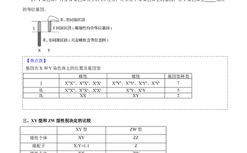题型13伴性遗传的经典题型（核心知识）（原卷版）_新高考复习资料_2023年新高考复习资料_二轮复习_技巧点拨备战2023年高考生物二轮题型复习讲解286731240