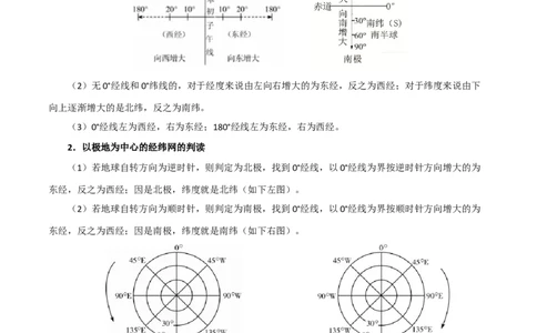 考点01地球和地球仪-备战2023年中考地理考点一遍过_7地理中考复习_2023年中考复习资料_专项复习_2023年中考地理考点一遍过-----