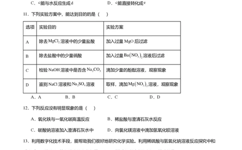 2025年广东省广州市番禺区中考一模化学试卷-题目版_初中近3年全区全科一模真题_2025年广州初三一模各区全科真题卷（73份）_化学2025年广州中考一模
