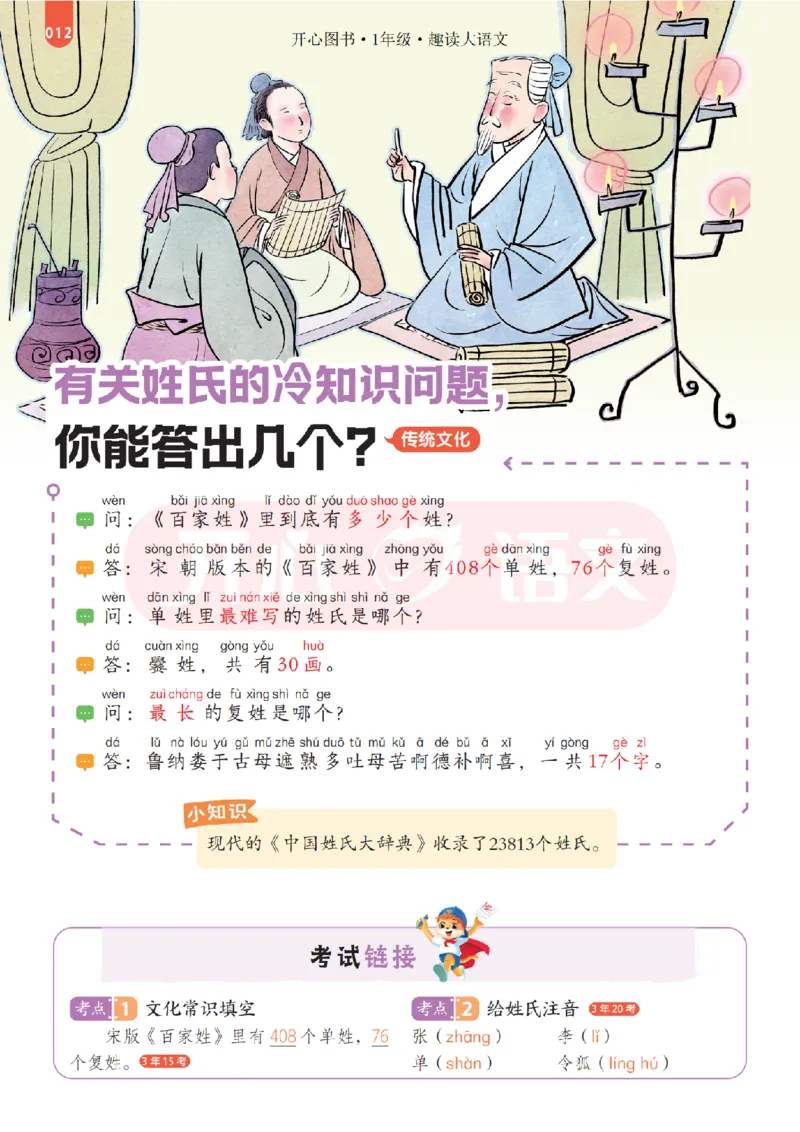 1下趣读大语文-围绕课本做拓展的杂志_2026春小学教辅大合集_13-26春《开心》系列_《趣读》杂志系列_《趣读大语文》
