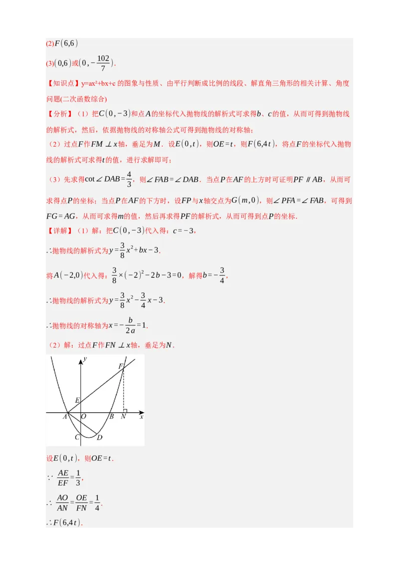 专题04二次函数及其应用十五大考点+知识串讲-2026年中考数学总复习重难考点强化训练（全国通用）(解析版）_中考复习资料_语数英物化_2数学中考复习_2026年中考复习（更新中）