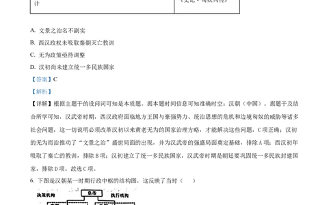 重庆市主城区七校联考2024-2025学年高一上学期期末考试历史试题Word版含解析_2025年03月试卷_0313重庆市主城区七校联考2024-2025学年高一上学期期末考试