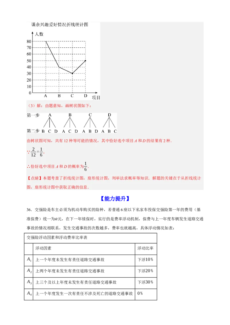 专题02概率（分层训练）-2026年中考数学总复习重难考点强化训练（全国通用）(解析版）_中考复习资料_语数英物化_2数学中考复习_2026年中考复习（更新中）