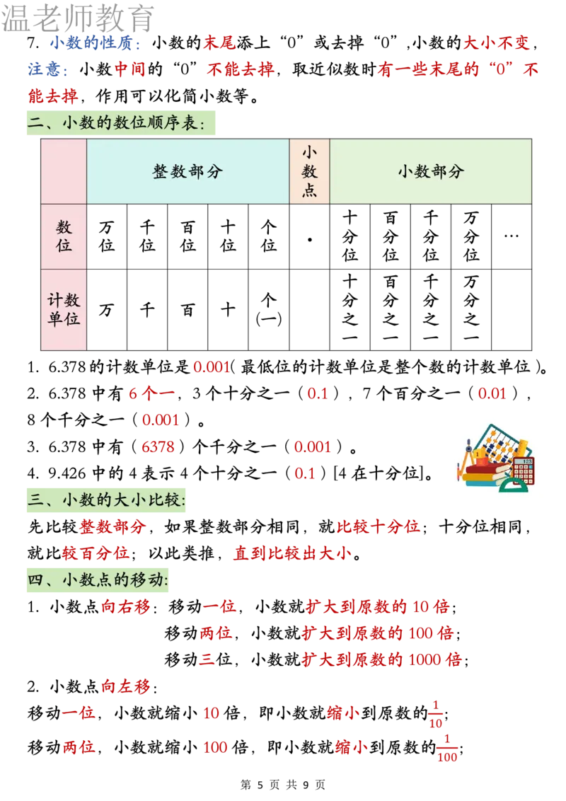 26春四年级下册数学必背公式汇总_2026春人教数学必背公式汇总