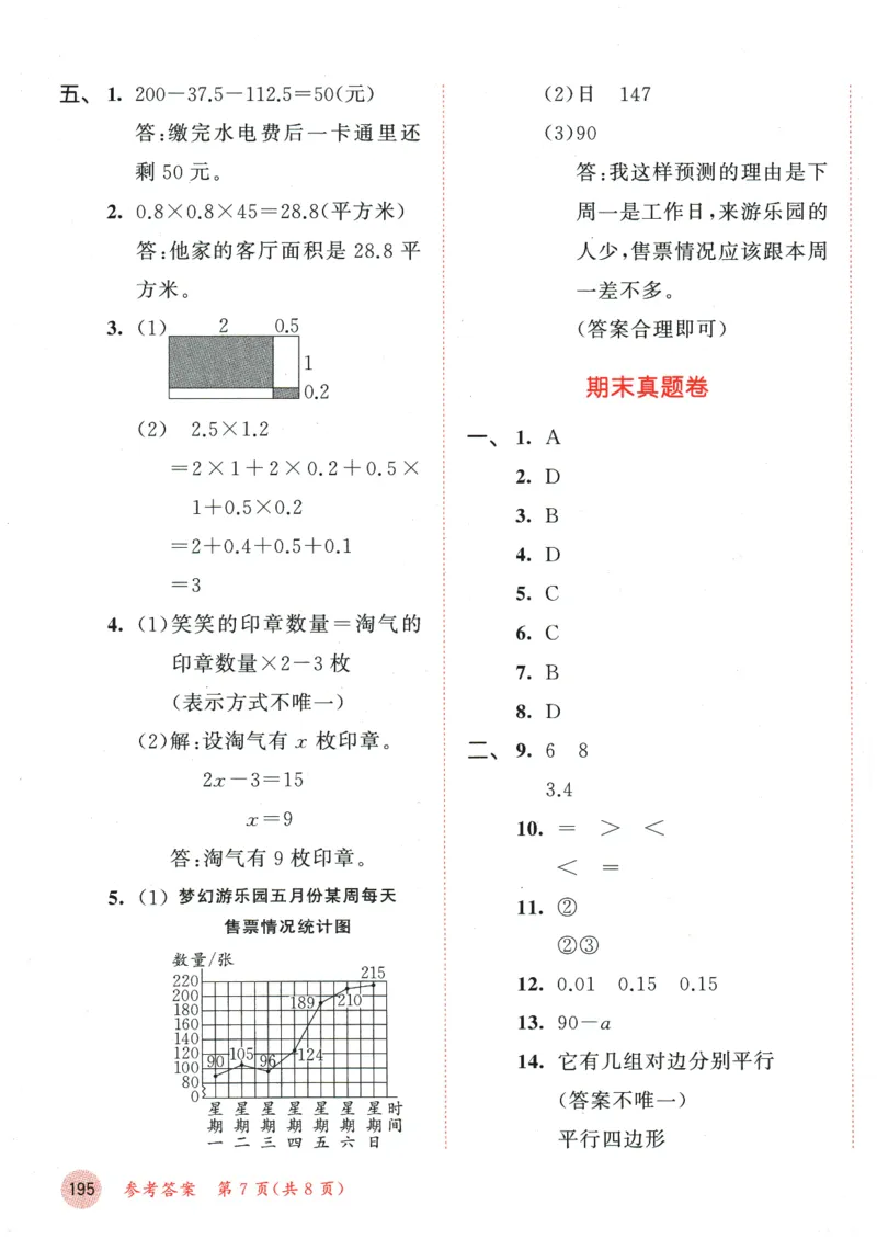 2026春《53天天练》数学BSD4下测评卷_2026春小学教辅大合集_7-26春《53天天练》系列_26春《53天天练》数学_26春北师大版数学1-6年级下册《53天天练》_2026春《53天天练》数学BSD4下
