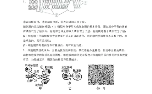 重难点03细胞器、细胞膜与细胞核（解析版）_通用版（老高考）复习资料_2023年复习资料_专项复习_2023年高考生物热点&middot;重点&middot;难点专练（全国通用）