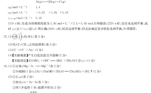 高一化学DA_2025年03月试卷_0318河北省沧州市四县联考2024-2025学年高一下学期3月月考_河北省沧州市三县联考2024-2025学年高一下学期3月第一次月考化学试题（PDF版，含答案）