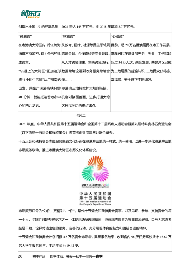 2025年广东省广州市越秀区中考一模道德与法治试卷-解析版_初中近3年全区全科一模真题_2025年广州初三一模各区全科真题卷（73份）_政治2025年广州中考一模