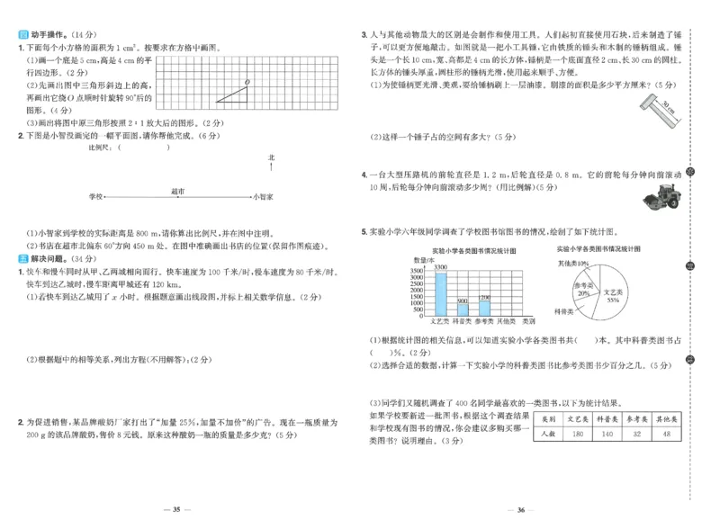六下数学阳光同学学习力评价_2026春人教数学《阳光同学课时优化作业》_6下《阳光同学课时优化作业》数学人教版26春