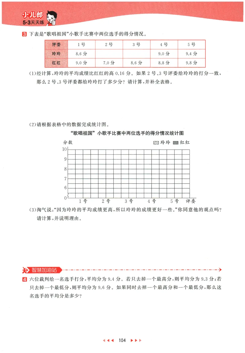 2026春《53天天练》数学BSD5下_2026春小学教辅大合集_7-26春《53天天练》系列_26春《53天天练》数学_26春北师大版数学1-6年级下册《53天天练》_2026春《53天天练》数学BSD5下