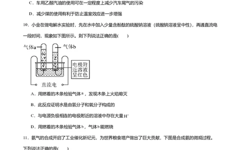 2025年广东省广州市从化区中考一模化学试卷-题目版_初中近3年全区全科一模真题_2025年广州初三一模各区全科真题卷（73份）_化学2025年广州中考一模