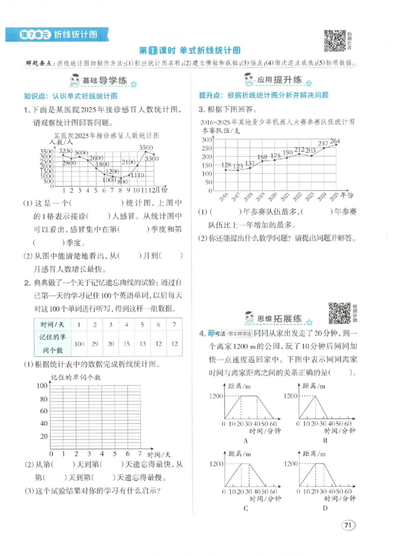 26春5下数学全册一课一练人教版_2026春人教数学《一课一练》