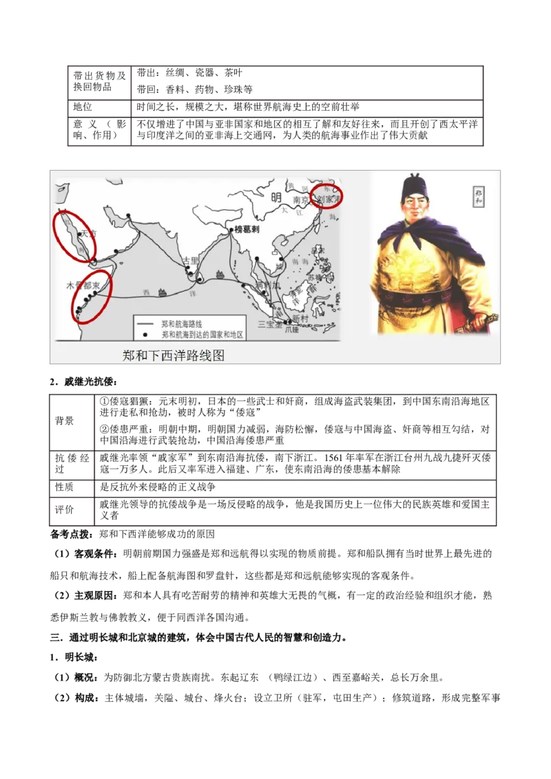 重难点04统一多民族国家的巩固与发展（解析版）_8历史中考复习_2023年中考复习资料_专项复习_冲刺中考2023年历史时事热点抢分集训+重难点抢分攻略