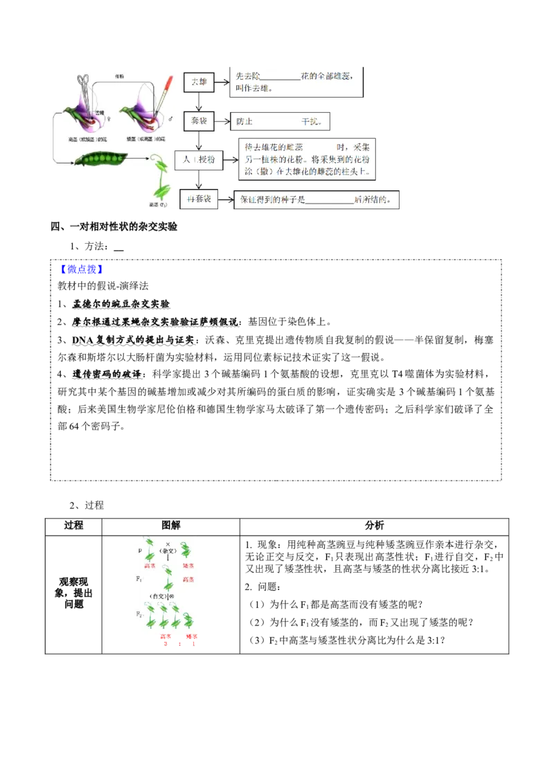 题型11分离定律的易错题型和特殊遗传现象（核心知识）（原卷版）_新高考复习资料_2023年新高考复习资料_二轮复习_技巧点拨备战2023年高考生物二轮题型复习讲解286731240