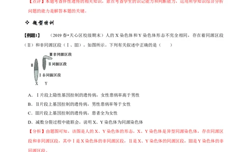 题型13伴性遗传的经典题型（题型归纳）（解析版）_新高考复习资料_2023年新高考复习资料_二轮复习_技巧点拨备战2023年高考生物二轮题型复习讲解286731240