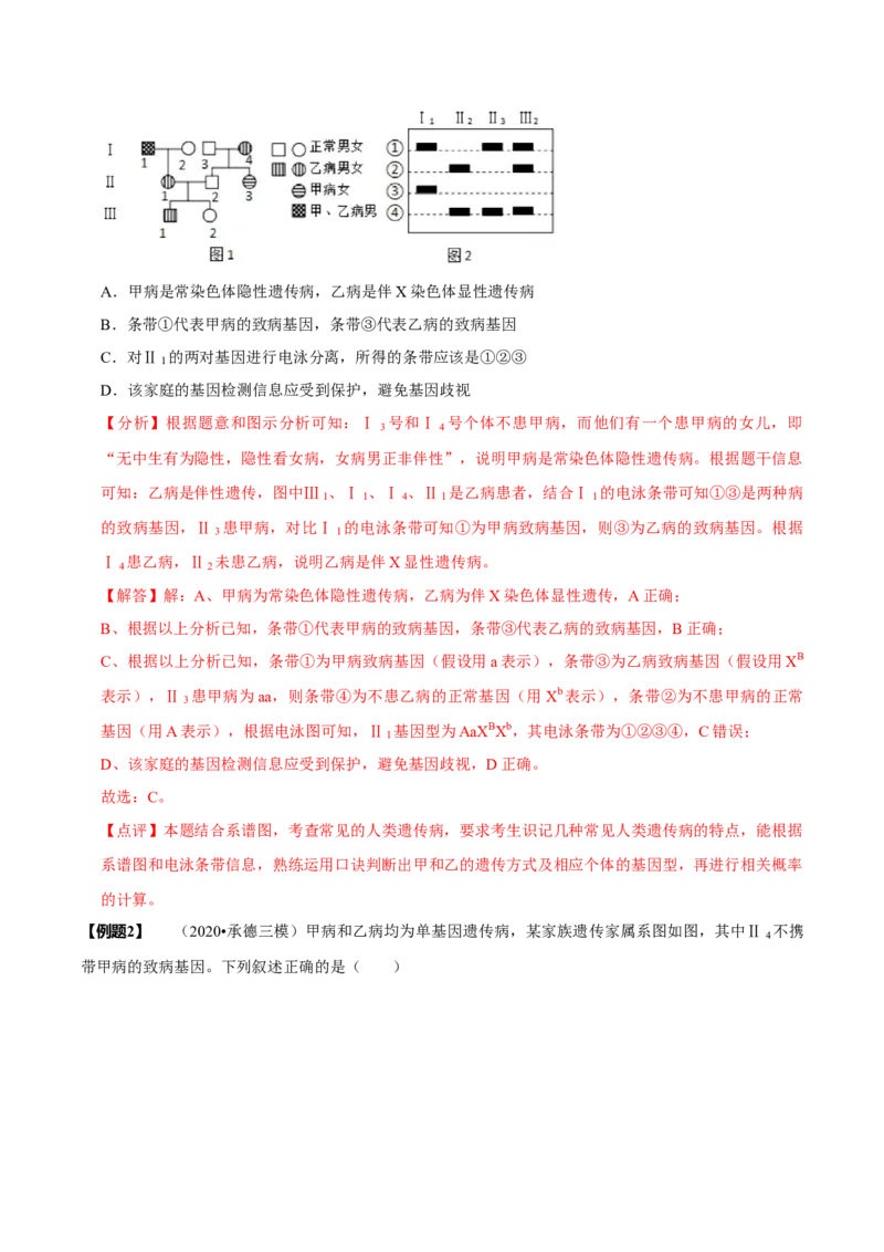 题型13伴性遗传的经典题型（题型归纳）（解析版）_新高考复习资料_2023年新高考复习资料_二轮复习_技巧点拨备战2023年高考生物二轮题型复习讲解286731240
