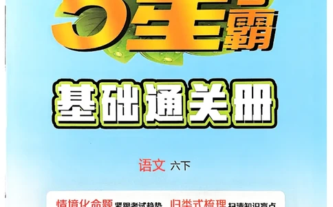 六下基础通关册五星学霸_2026春人教语文《五星学霸》_26春《五星学霸》语文6下