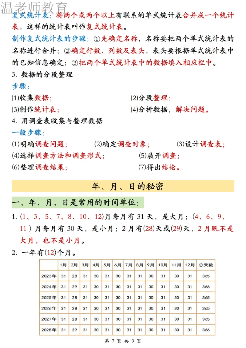 26春三年级下册数学必背公式汇总_2026春人教数学必背公式汇总