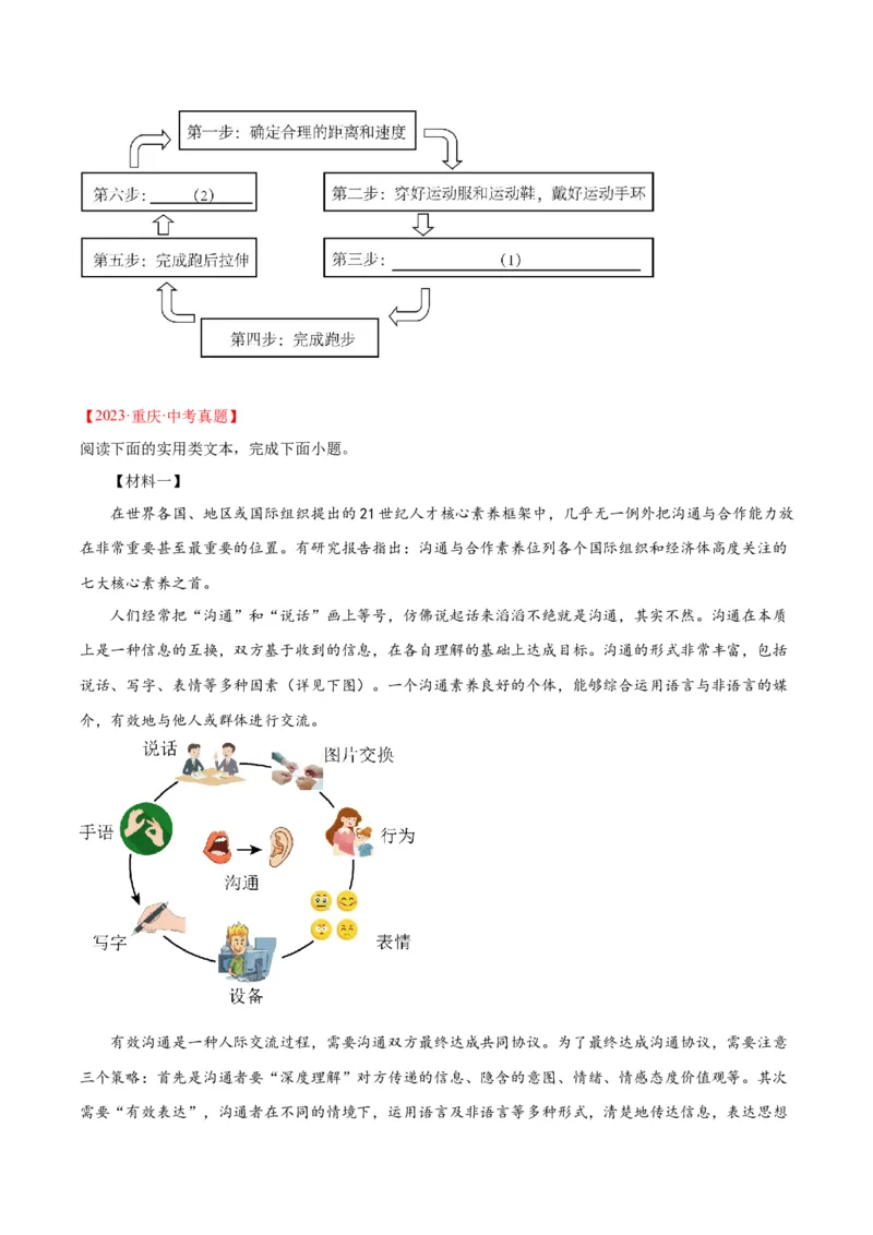 专题23非连续性阅读（全国通用）（原卷版）_中考复习资料_语数英物化_1语文中考复习_2026年中考复习（更新中）_好题汇编三年（2023-2025）中考语文真题分类汇编（全国通用）