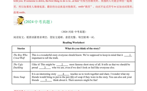 专题34短文填空考点2语境提示填空（全国通用）（解析版）_中考复习资料_语数英物化_3英语中考复习_2026年中考复习（更新中）