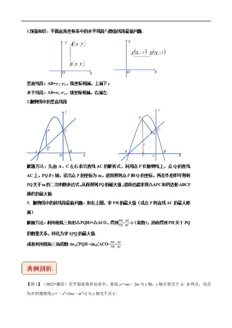 专题11二次函数与单线段最值问题-挑战2023年中考数学压轴题之学霸秘笈大揭秘（全国通用）（解析版）_中考复习资料_语数英物化_2数学中考复习_2023年中考复习资料_专项复习