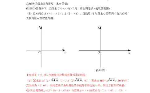 专题17二次函数与公共点及交点综合问题-挑战2023年中考数学压轴题之学霸秘笈大揭秘（全国通用）（解析版）_中考复习资料_语数英物化_2数学中考复习_2023年中考复习资料_专项复习