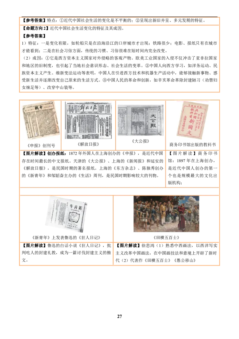主题18常考图片识记(中国近现代史)(图片解读+命题方向+参考答案)_中考历史资料合集_中考历史专题复习讲义资料（可下载打印）