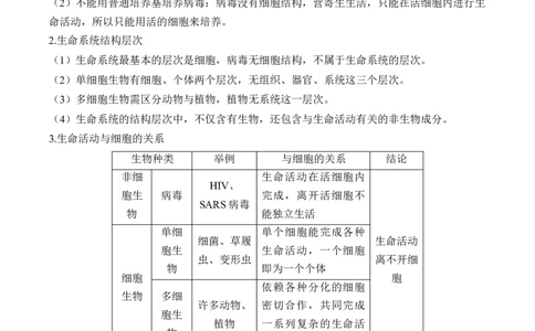 （2）细胞的结构与功能&mdash;&mdash;2025届高考生物二轮复习易错重难提升（含解析）_2025年新高考资料_二轮复习_2025届高考生物二轮复习易错重难提升（含解析）