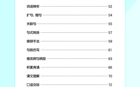 26春53天天练六下人教语文《单元归类知识汇总》_2026春人教语文53单元知识归纳总结