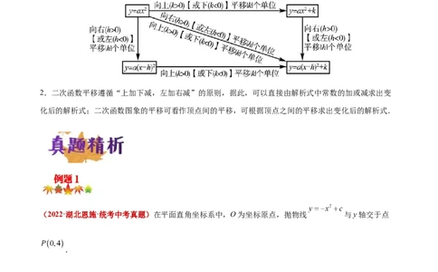 专题16函数的图像变换问题（解析版）_中考复习资料_语数英物化_2数学中考复习_2023年中考复习资料_专项复习_聚焦压轴2023届中考数学压轴大题专项突破